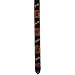Fender Black/Yellow/Red Monogrammed Strap