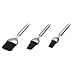 Lacor 64438 Pinceau en Silicone avec Manche Inox 24