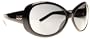 D&g By Dolce & Gabbana Women's 3030 Black Frame/Grey Lens Plastic Sunglasses