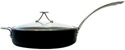 Tyler Florence 4 Quart Steel Clad Saute Pan with Lid