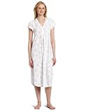 Carole Hochman Womens Floral Stencil Gown