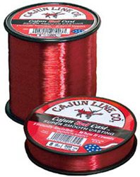 Cajun Red Cast Line 4 lb.  1 4 lb. spool