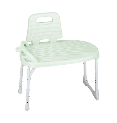 HealthPersonalCare: Cosco Ability Care Transfer Bench with Snap In Arm and Backrest, Seafoam