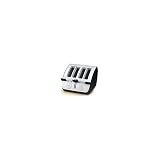 T-fal TT7461002A Avante Deluxe 4-Slice Toaster with Bagle Function, Black