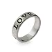 Love Sterling Silver Friendship Ring - 6