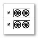5m ST/ST Multimode Patch