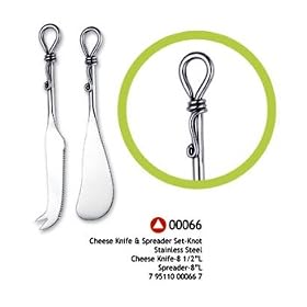 Cheese Knife and Spreader Set-Knot by Supreme