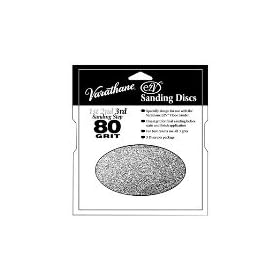 Rust-Oleum 203938 Varathane 80 Grit Sand Discs for EZV Floor Finish Sanders, 3-Pack