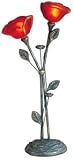 Double Red Rose Halogen Lamp