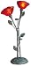 Double Red Rose Halogen Lamp Image