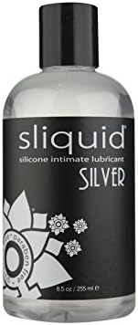 Sliquid Silver Silicone Lubricant - 8.5 oz Lube/ 1 bottle