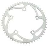 56T, 130mm, Silver Alloy Chainring
