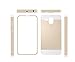 Tip-top® lenovoA8 A808T A806 Case,Aluminum Metal Bumper Frame Case with Acrylic Back Plate Cover for lenovo A806 A808T A8(silver)