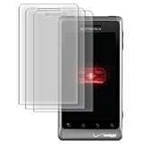 IMAGE OF Premium Tri-Pack 3X Screen Protector for Motorola Droid 2 (A955)