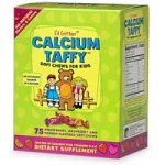 L'il Critters Calcium Taffy Chews Dietary Supplement, Asst. Fruit - 75 ea