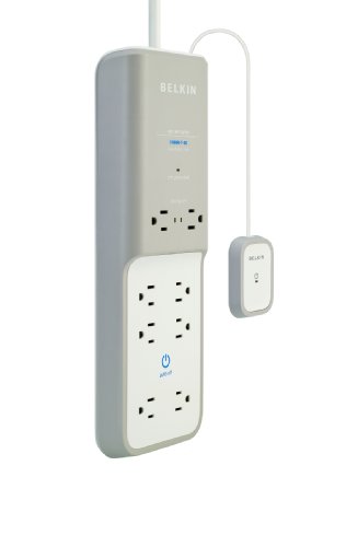 Belkin CNS08-T-06 Conserve Surge Protector with Timer (Ivory)