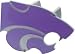 Kansas State Wildcats Logo Trailer Hitch Cover