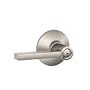 Schlage F40 LAT 619 Latitude Privacy Lever, Satin Nickel