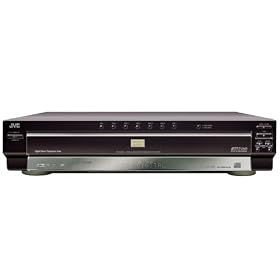 JVC XV-FA95BK Progressive-Scan 7-Disc DVD Player, Black