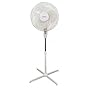 White 16" (40cm) Oscillating Pedestal (stand) Fan