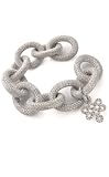 Diamond Pave Sutra Bracelet in Bold Size
