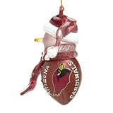 Arizona Cardinals NFL Touchdown Snowman Christmas Ornament