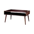 Adesso Portland Coffee Table - Dark Walnut (Large)