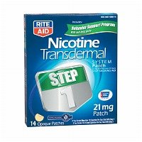 Rite Aid Nicotine Transdermal System, Step One, 21mg Patch