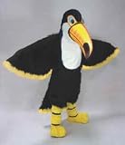 Teddy Toucan Mascot Costume