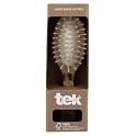 Beliflor - Petite brosse ovale bois recyclé - Gamme Tek - Béliflor