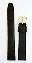 Mens Movado Style Leather Watchband - Color Black Size: 18mm Watch Band