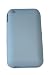 Leather Coating Plastic Slide Case for iPhone 3G, 3G S Blue