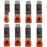 8 Pack (1 Black / 7 Colour) of Cartridges for Canon BCI-24 MP110 MP130 MP360 MP370 MP390 MP410 MP430 MPC190 MPC200 - iP1000 iP1500 iP2000 - S200 S300 S330 - i250 i320 i350 i450 i455 i470D i475D Compatibles BCI24 by GFS