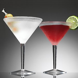 Childrens Toyshop  Tools & Hardware : Freeze-to-Please Martini Glasses (Set of 2