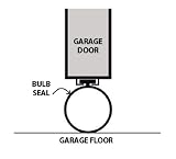ProSeal 36020 3/8-Inch T-End 20-Feet Garage Door Bulb Seal