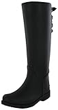 Coach Tristee Women's Mat Rubber Rainboots Wellies Black Size 8