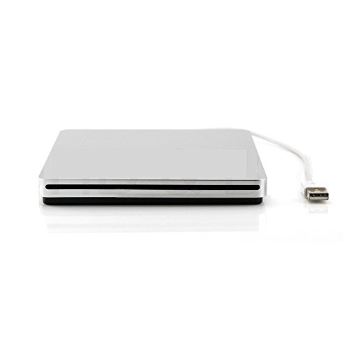 External DVD CD VCD Driver For Mac, External USB 3.0 Slot in DVD+RW Burner Superdriver Super Drive for For Apple MacBook Air,Macbook Pro (DVD RW) - Thumbnail 2
