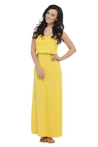 Deals AXParis Bag Over Vest Top Maxi Dress