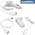 Bargaincell- 3-Piece Value Combo Pack Of Brand New Home Wall Travel Plug in Ac Charger + Vehicle Cigarette Lighter Power Car Charger with IC Chip