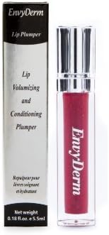 Lip Volumizing and Conditioning Plumper Rose Bleu, Shimmery Blackberry Plum 0.185 oz (5.5ml) by EnvyDerm
