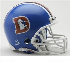 Riddell Denver Broncos Mini Throwback Helmet