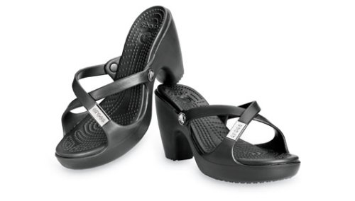 crocs Women's Cyprus 4 Heel Open Dres Sandle