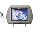 Power Acoustik HD-8GR 8" Universal Headrest LCD Monitors (Gray)