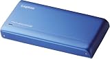 Logitec �ϏՌ��{�f�B �|�[�^�u�� USB 2.0�O�t�^HD 80GB(�u���[) LHD-PBD80U2BU