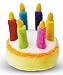 Birthday Cake Plush Dog Toy