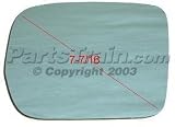 MIRROR GLASS acura MDX 01-04 view lh suv