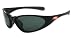 SOS Cayman Scuba Dive Optics Black Polarized Sunglasses - Smoke/Amber/Blue Lens Color