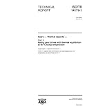 ISO/TR 14179-1:2001, Gears - Thermal capacity - Part 1: Rating gear drives with thermal equilibrium at 95 C sump temperature