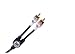 MONSTER CABLE Car Audio Interconnect Cables  1 m. pair - 3.28 ft.(IMXLN 2C-1M)