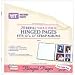12x12 Refill Pages for Strap Hinge Albums Value Pack, 20 Sheets: White